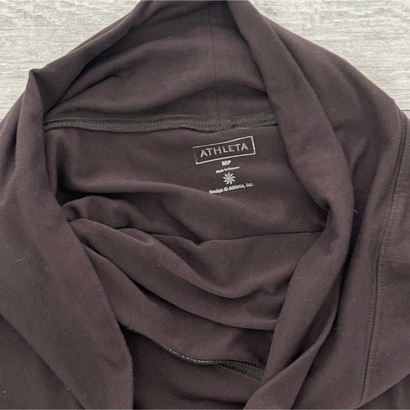 Athleta brown pencil skirt fitted stretch size Medium Petite​​​​​​​ - Picture 4 of 4